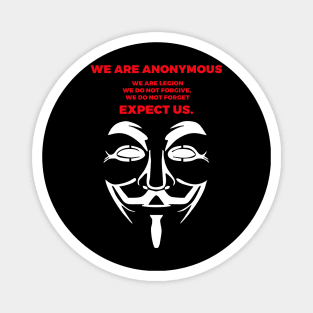 We are Anonymous Magnet